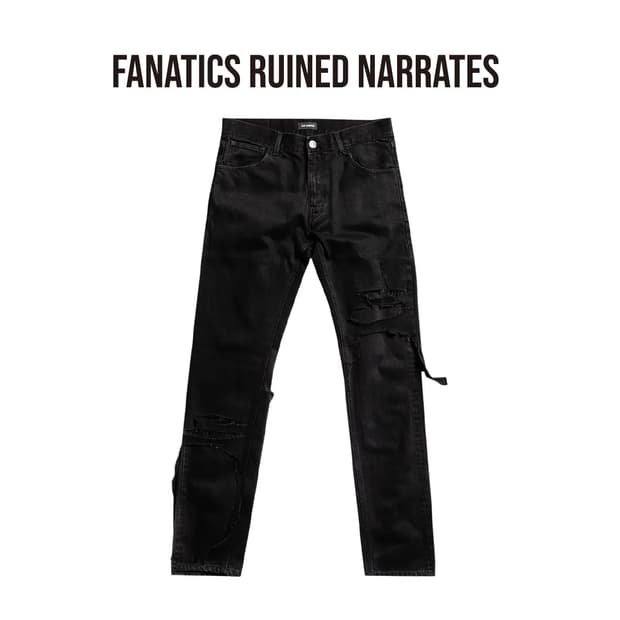 [33]라프시몬스 20SS 디스트로이드 레이어드 데님 팬츠