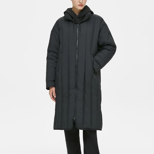 뮬라웨어 리버시블 롱다운자켓 L사이즈