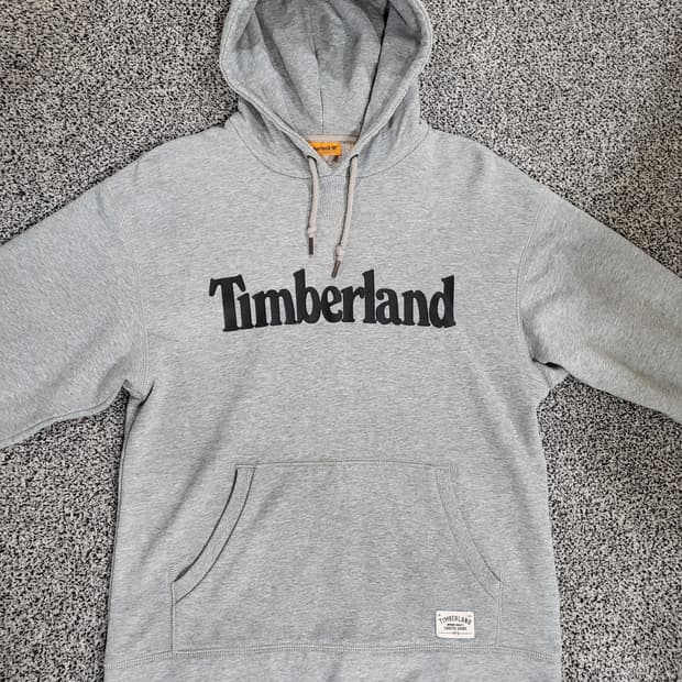 팀버랜드 그레이 후드티