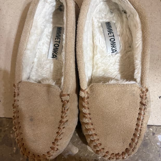 미네통카 모카신 털부츠 여성용 230