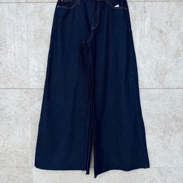자라 Zara wide flare denim 와이드 플레어 팔라초데님