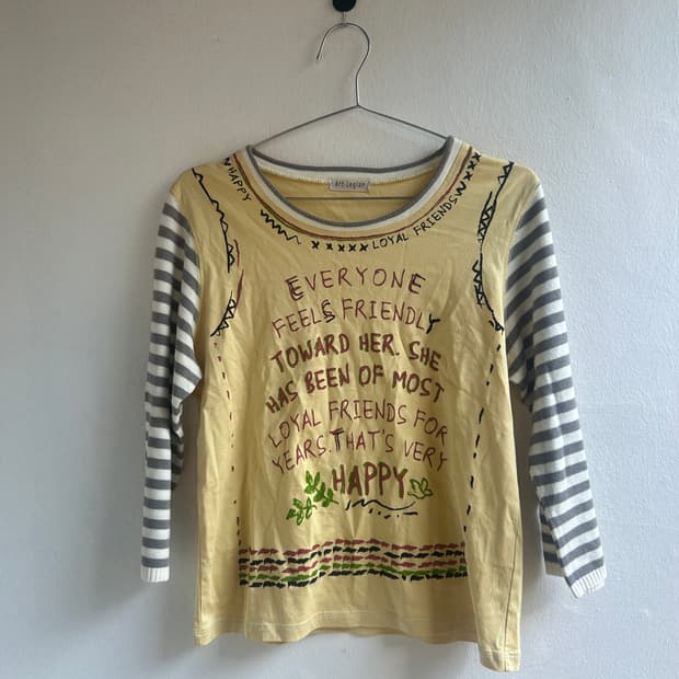 귀여운 니트티셔츠 