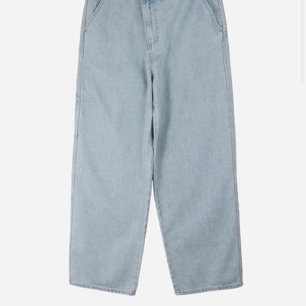 HGBB STUDIO YUPIK DENIM TROUSERS / Sky W