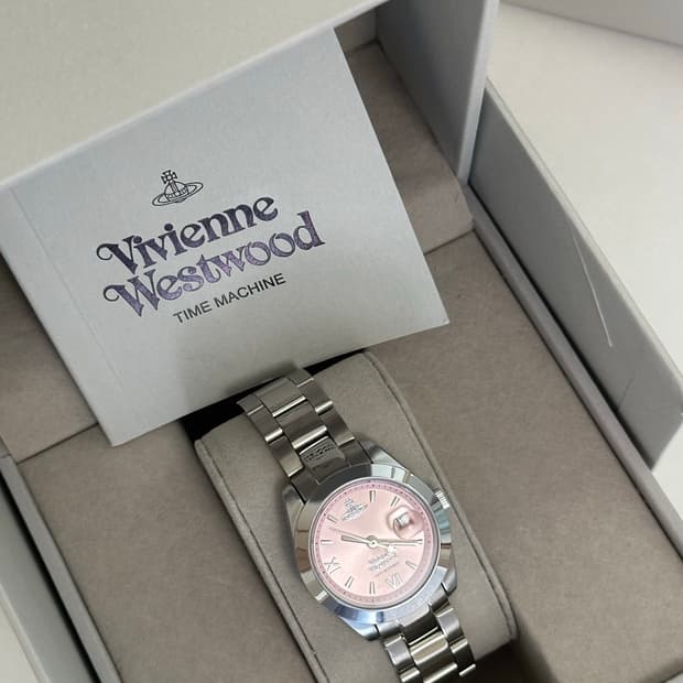 비비안웨스트우드 시계 핑크 펜처치