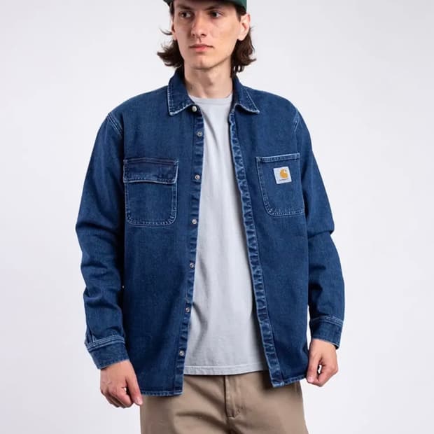칼하트 데님 자켓 L