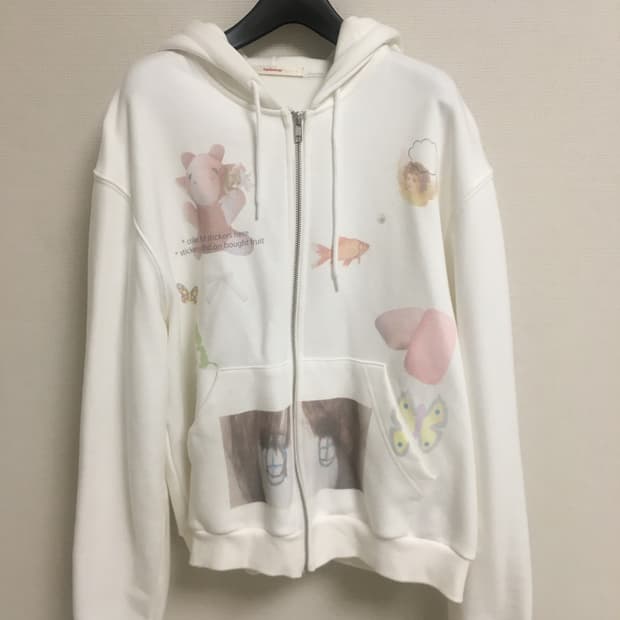 영마일웨어 her graphic zip up