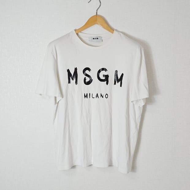엠에스지엠 MSGM 반팔 티셔츠 라운드넥 남성 L