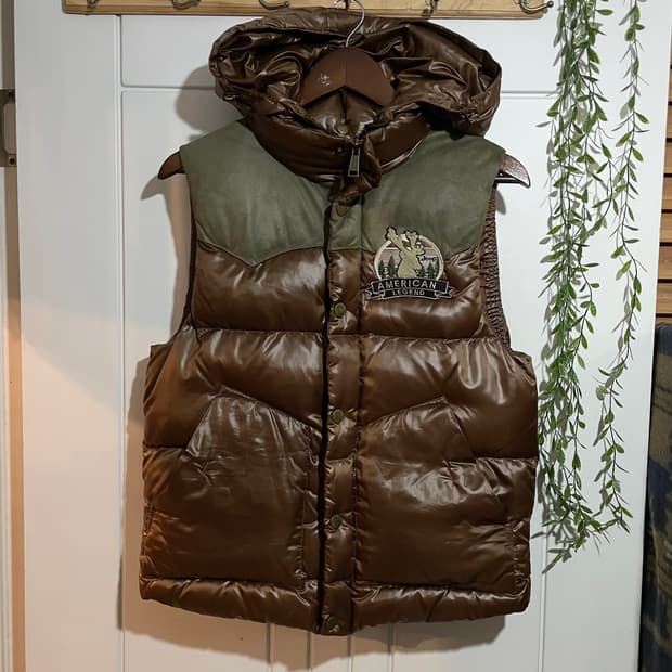 덕다운 패딩 베스트