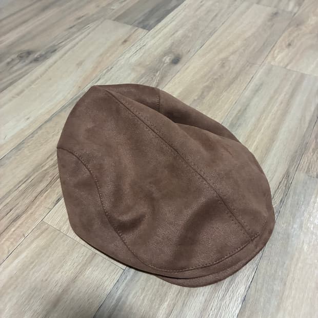 [새상품] 빈티지 브라운 베레모 빵모자
