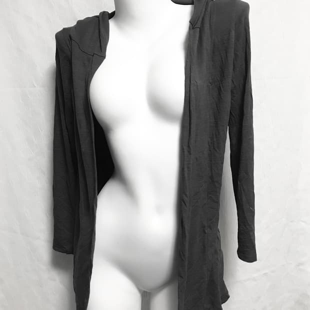 빈티지 vkei 아카이브 후드 오픈 가디건