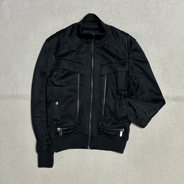 자라 맨 하이넥 블루종 자켓