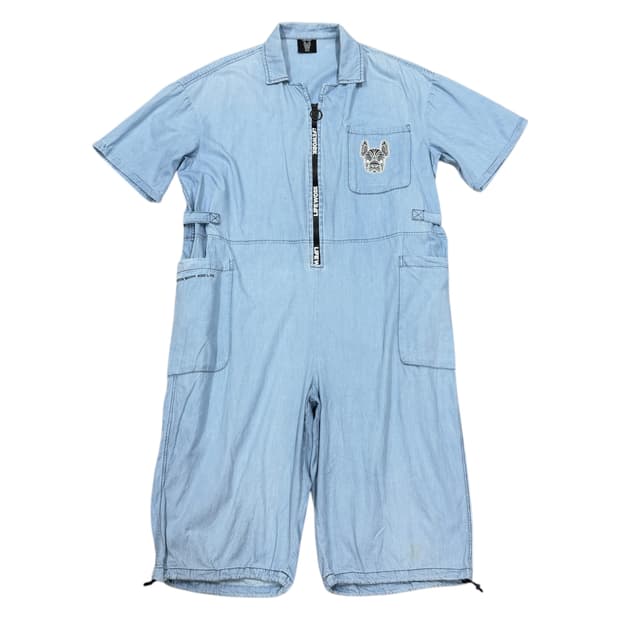 라이프워크 점프수트 팬츠 블루