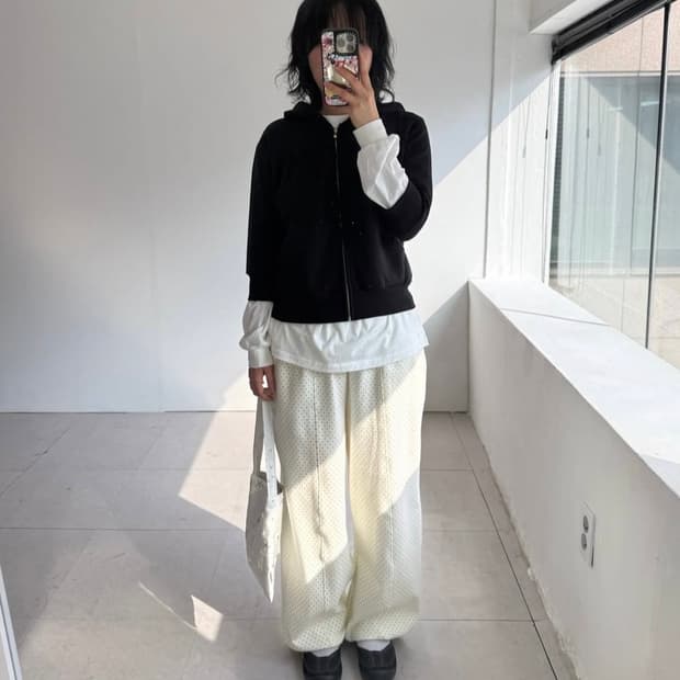 pesto 페스토 도트 팬츠