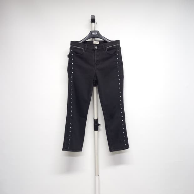 쟈딕앤볼테르 춘추동 블랙진 9부 데님 28.29