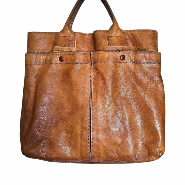 마가렛 호웰 아이디어 염소가죽 투웨이 헬맷백