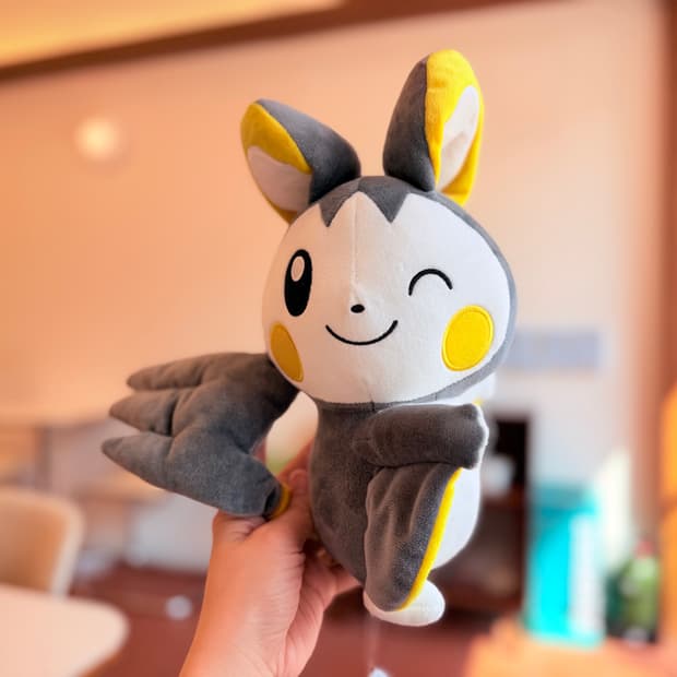 일본 반다이 포켓몬 에몽가 봉제인형 30cm
