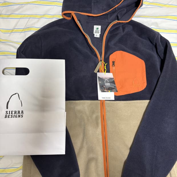 시에라디자인 후리스 xl 새상품