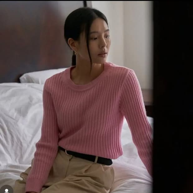 샵엠 medor knit 핑크