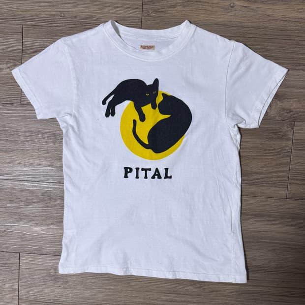 캐피탈 애니멀 프린트 티셔츠