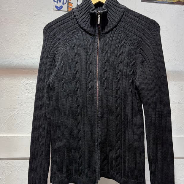 PRIGS 니트 집업 락시크 자켓