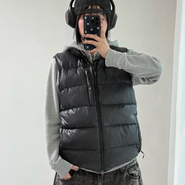 ACG 구스 조끼패딩