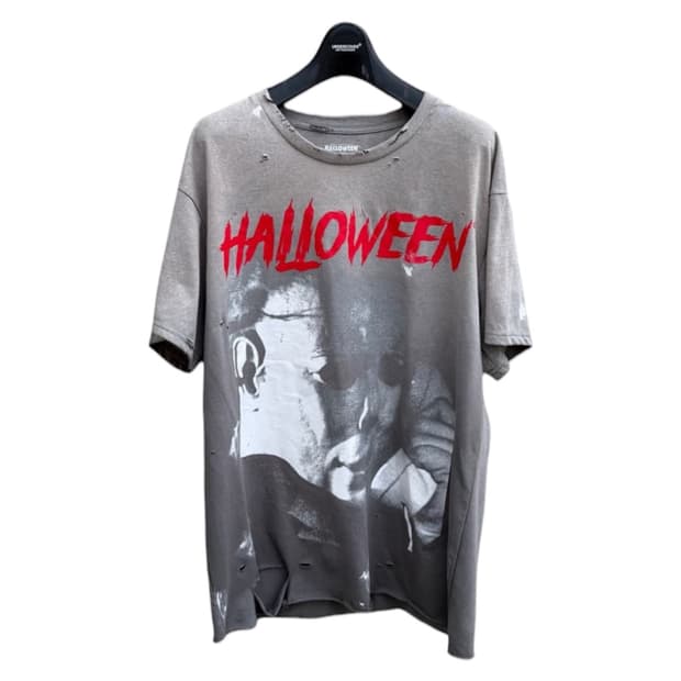 Distressed vintage faded 반팔티