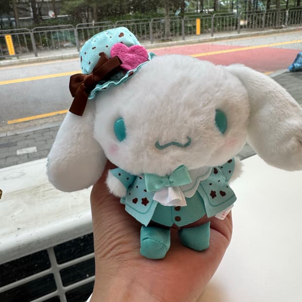 새상품 산리오 민트초코시리즈 키링 