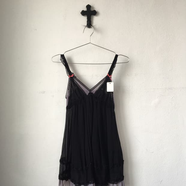 lace mesh sleeveless