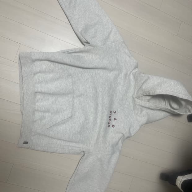 아이앱 후드티 오트밀 L