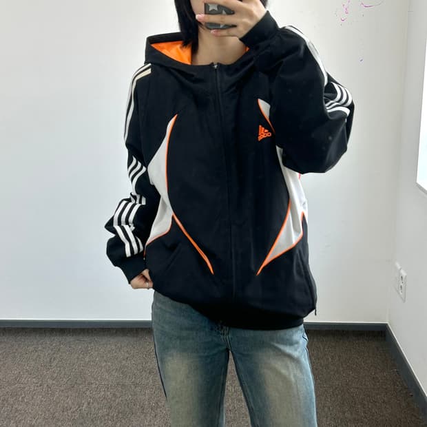 Adidas 아디다스 스타 우븐 바람막이