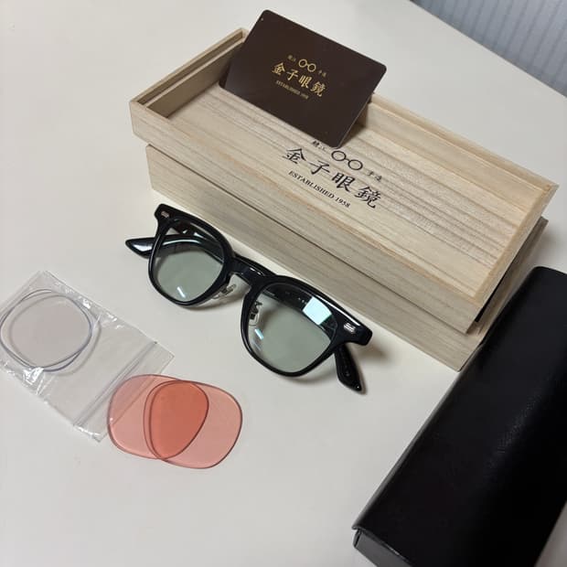 가네코옵티컬 금자안경 ka40 블랙