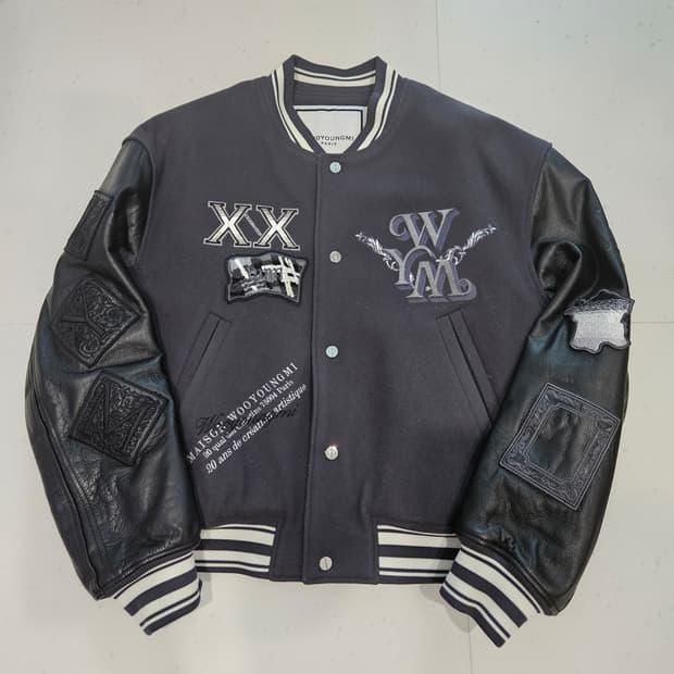 (48)23SS 우영미 바시티 자켓