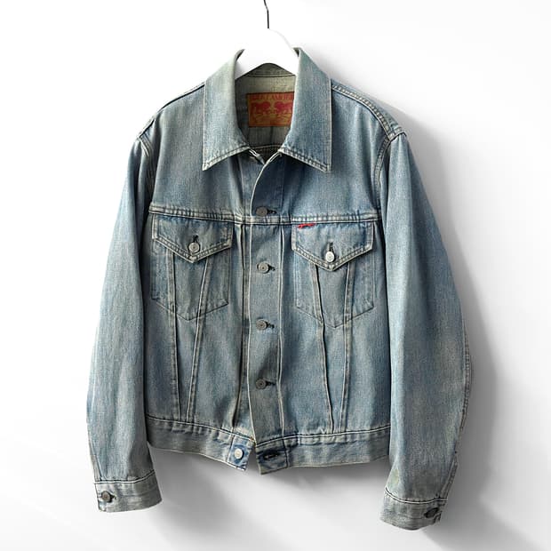 90s RNA lnc. Bras Amour 데님 트러커 자켓