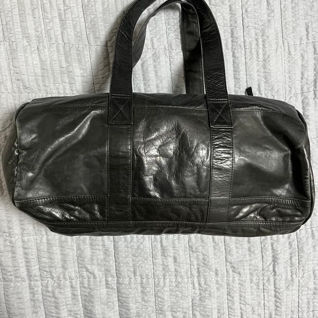 PORTER 요시다 포터 레더 보스턴백 더플백 블랙