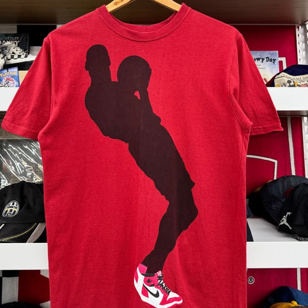 나이키 조던 점프맨 실루엣 티셔츠 (M) 
