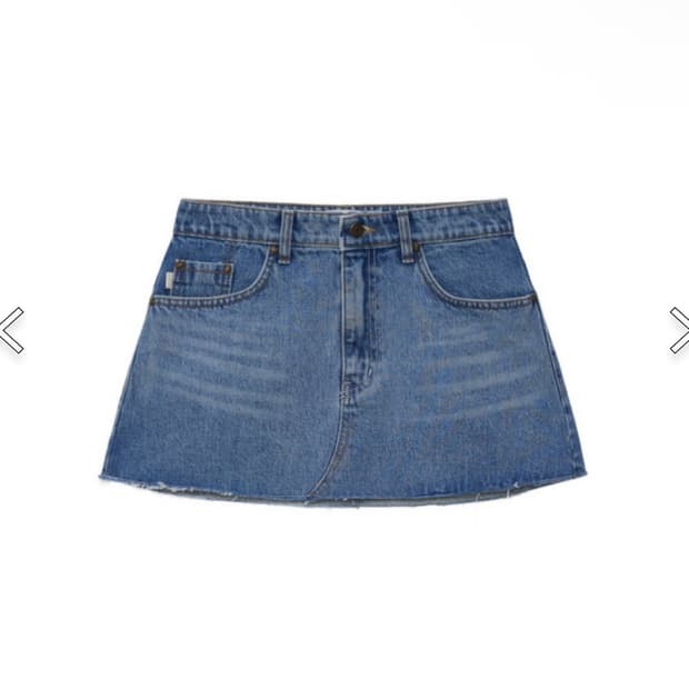 글로니 청치마 90’s denim skirt