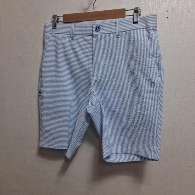 HAZZYS 골프 시어서커 반바지 슬림핏 32