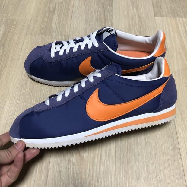 (275) 나이키 NIKE 클래식 나일론 코르테즈 퍼플 만다린