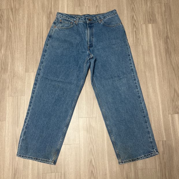90s 리바이스 567 EXTRA WIDE LEG 34X30