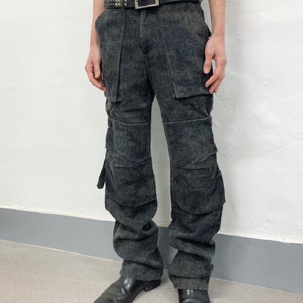 카반드 주카 본디지 울 카고팬츠