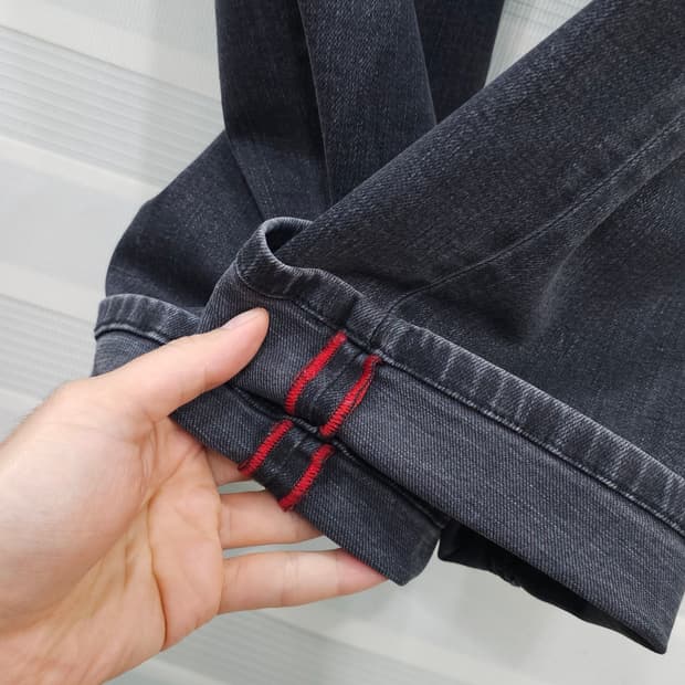 디젤 흑청 우먼 데님팬츠- 24사이즈