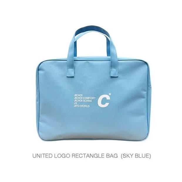 지초이 유나이티드 로고 토트백
