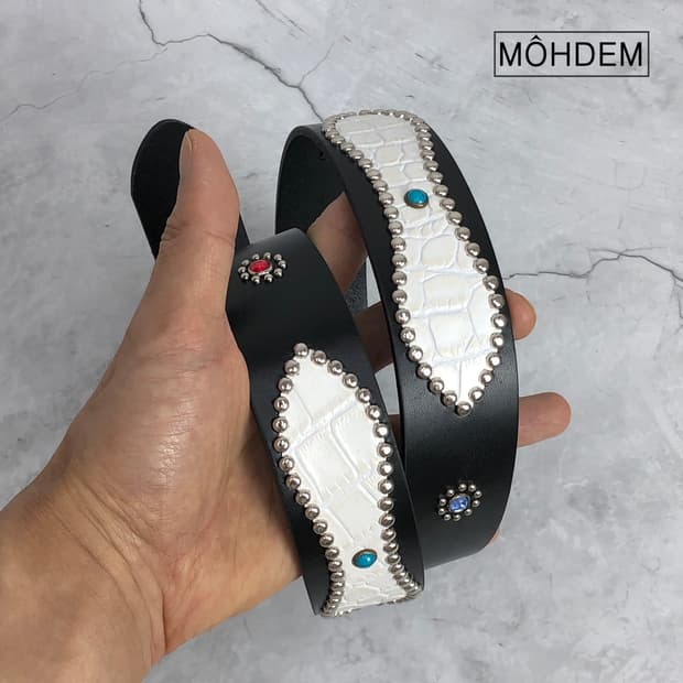 [Kap] 인디안 소가죽 벨트