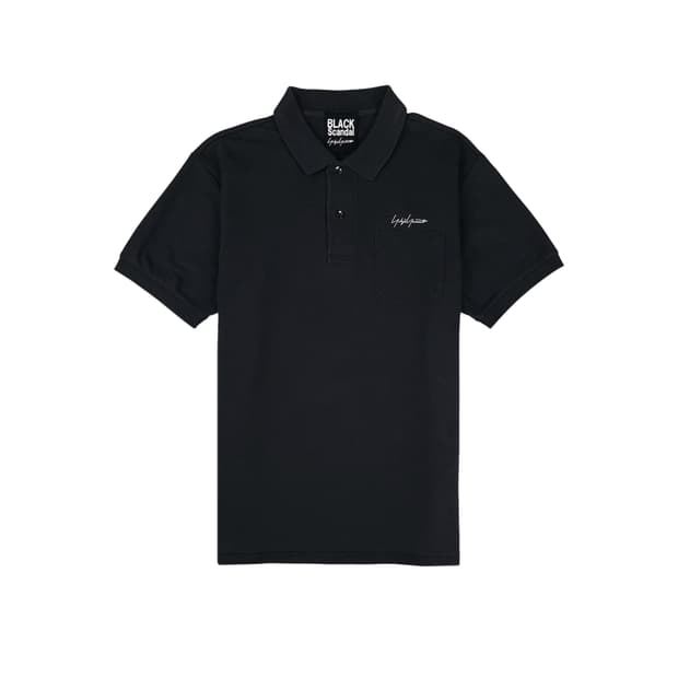 small logo embroidery polo shirt