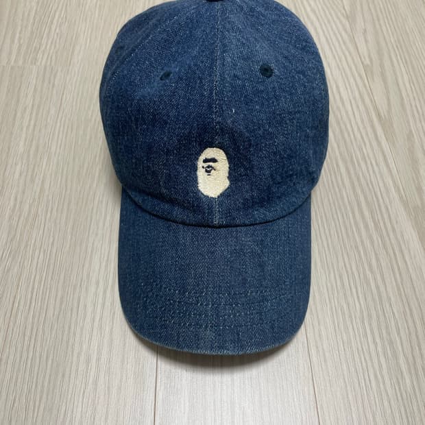 베이프 데님 볼캡