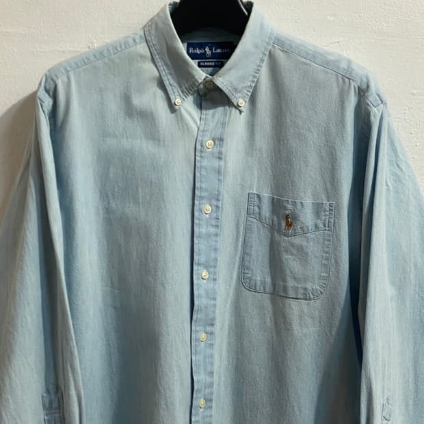 폴로 랄프로렌 클래식 핏 옥스포드 셔츠