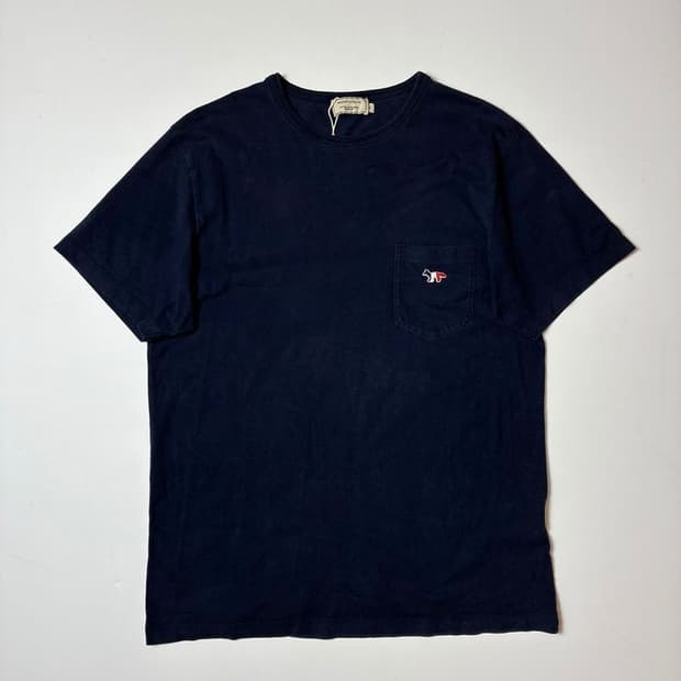 메종키츠네 로고 반팔 티셔츠 PN9139