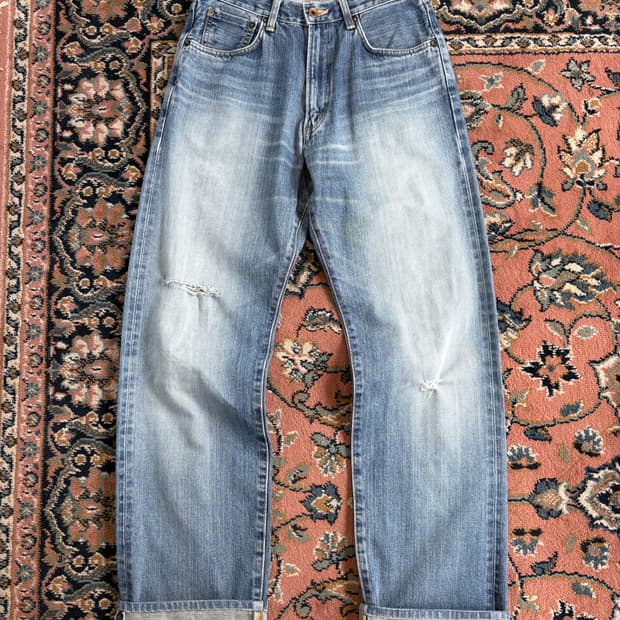 Edwin505 셀비지 데님 japan made