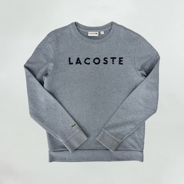라코스테 로고 맨투맨