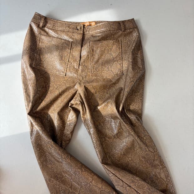 Rejina Pyo Snakeskin Pants